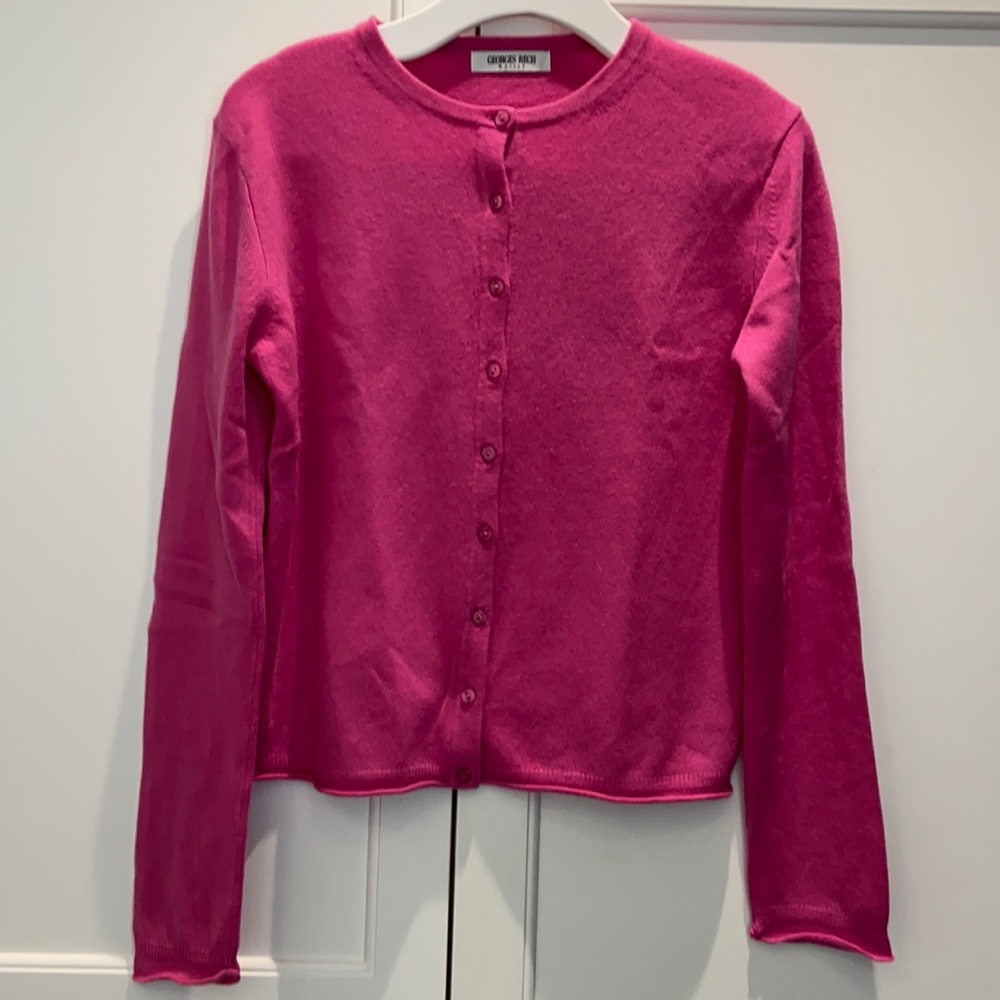 Georges rech , beautiful pink cashmere sweater